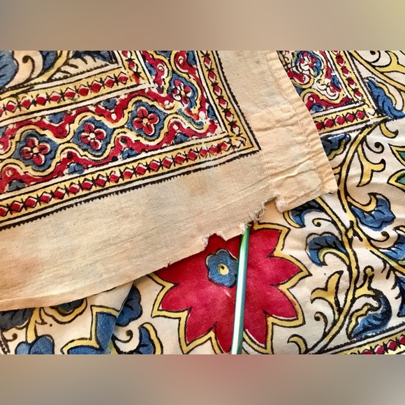 Flaw Beautiful Vibrant Color Cotton Twin Size Bedding Made In Pakistan Karavan - Picture 13 of 13